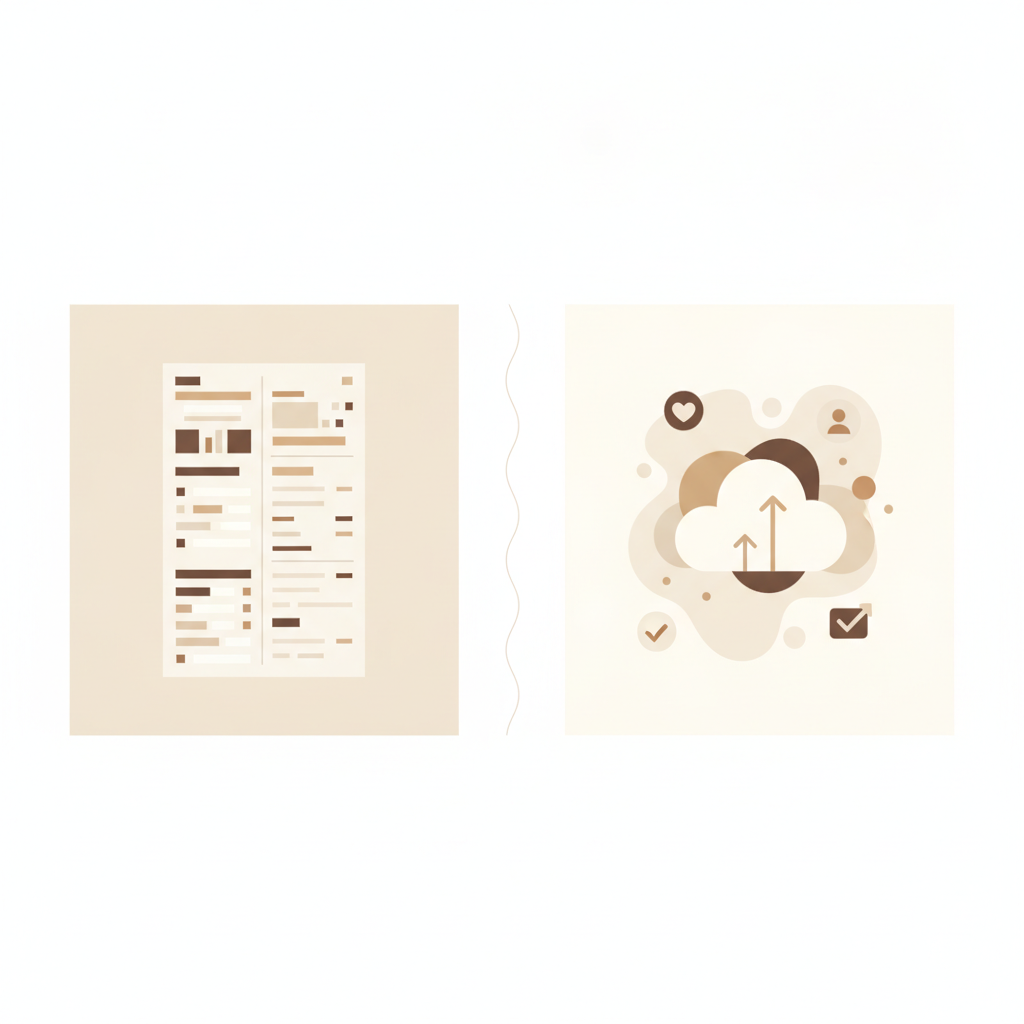 Comparaison entre une fiche produit technique et une fiche produit orientée bénéfice client